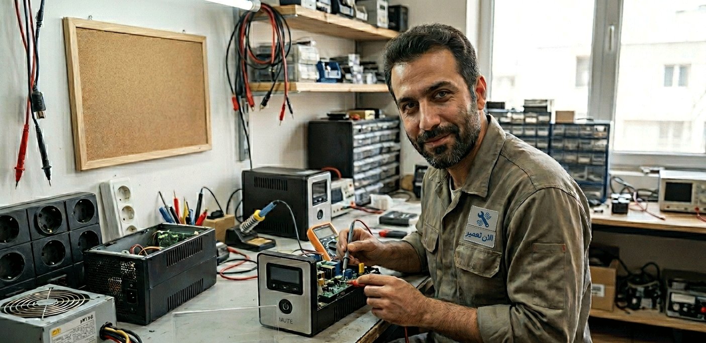 علت بوق ممتد یو پی اس (UPS) چیست؟ راهنمای کامل عیب‌یابی و قطع صدا
